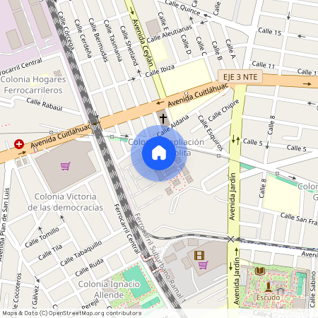 Renta de departamento Av. Encarnación Ortiz 1860, Cosmopolita, Azcapotzalco, 02920 Ciudad de México, CDMX #1860Int. 902-A1, Colonia Ampliación Cosmopolita, C.P. 02920, Df / Cdmx