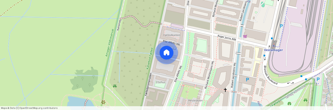 Else Alfelts Vej 66C, 3. tv., Cobra Have, 2300 København S