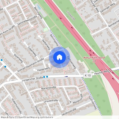 Irisweg, 50767 Köln-Pesch