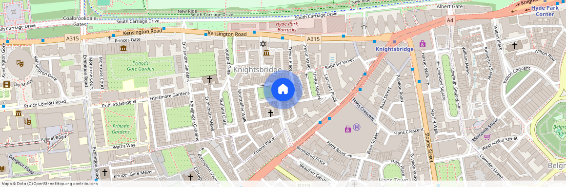 Montpelier Square Knightsbridge London