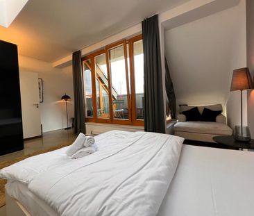 F-Hain: voll möbliertes LUXUS Apartment - 45 m² befristet für max. ... - Photo 4