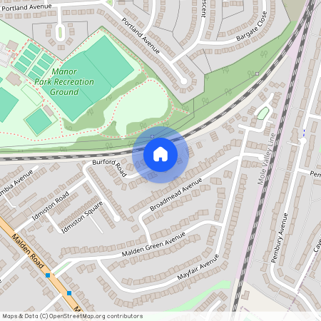 Burford Road, KT4 7SU, Worcester Park