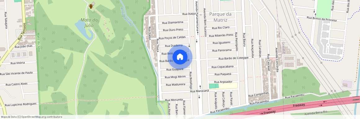 Rua, Barão de Cotegipe, 144, Parque da Matriz, Cachoeirinha