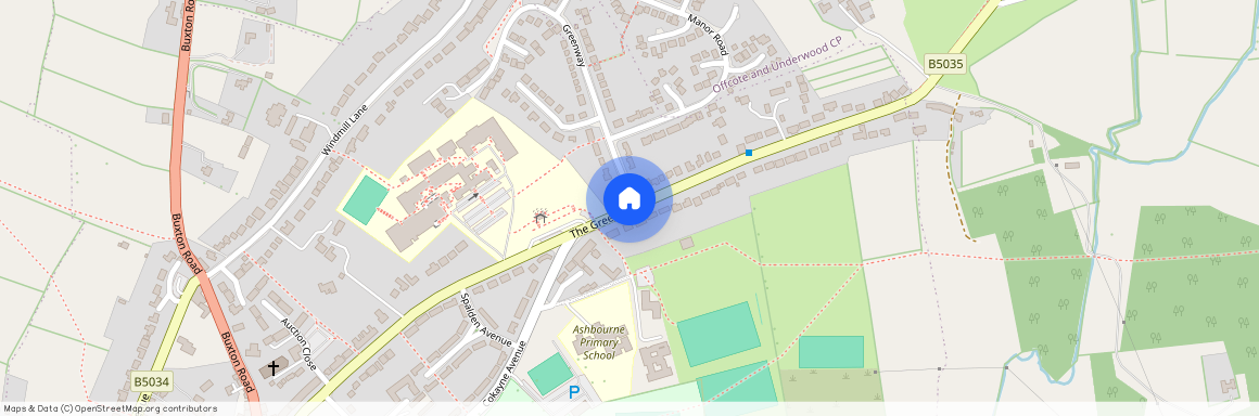 The Green Road, Ashbourne, Derbyshire, DE6