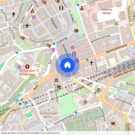 Bahnhofstrasse 3, 5000, Aarau