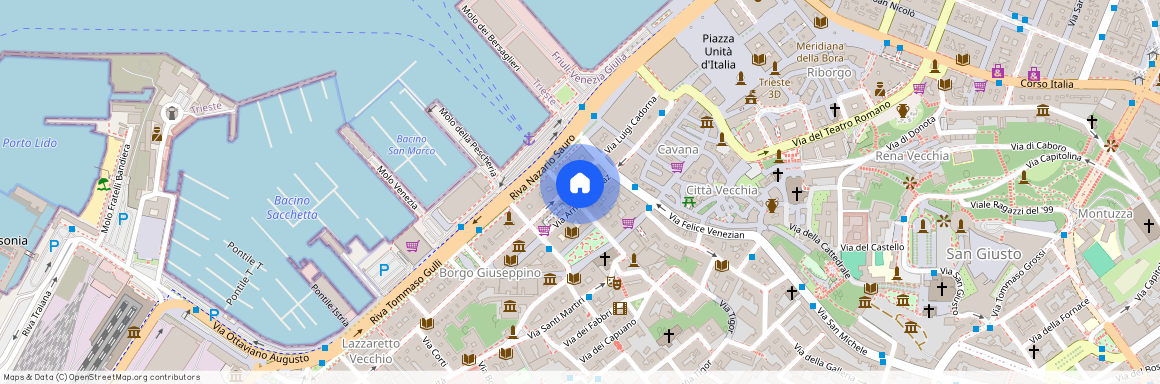 Via Armando Diaz 17, 34124 Trieste Trieste, Italy