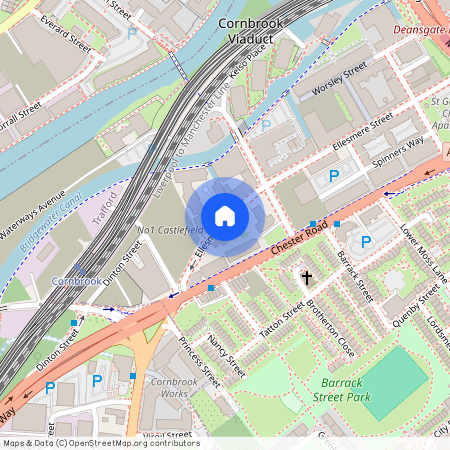 The Trilogy Ellesmere Street, Manchester, Greater Manchester, M15