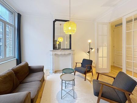 Superbe appartement meublé 2 chambres – 105 m² – Centre de Bruxelles - Photo 2