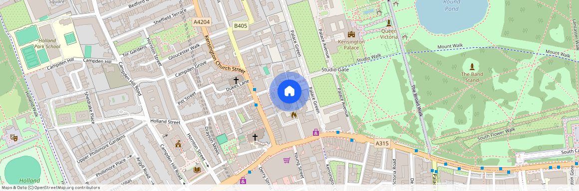 Palace Green, W8 4TR, London