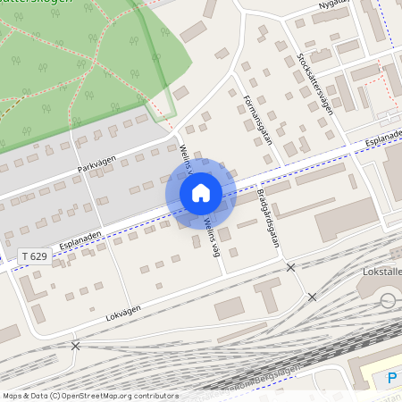 Welins väg, Hallsberg