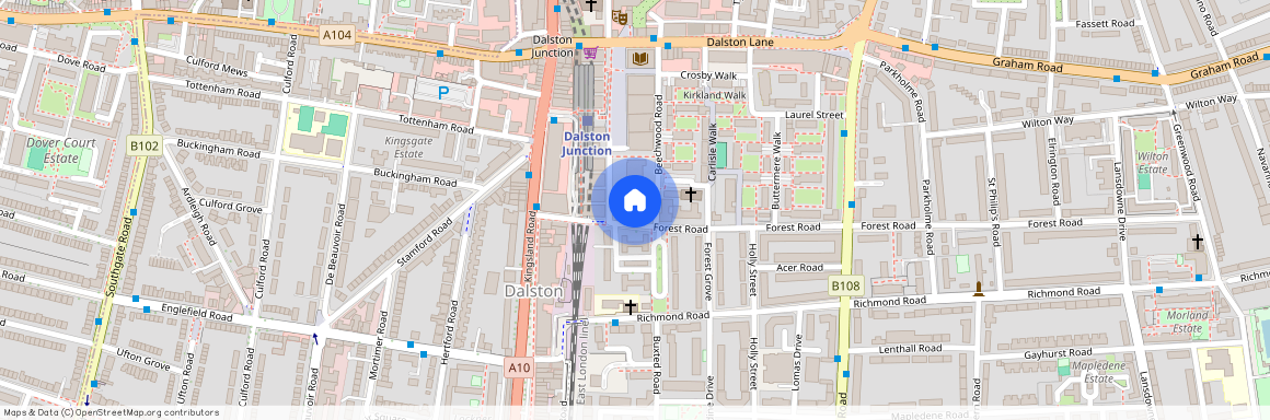 Beechwood Road, Dalston Square