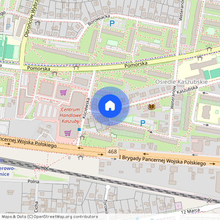 ul. Kaszubska, Wejherowo, wejherowski, pomorskie