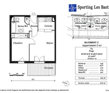 Appartement 2 pièces – 37 m² - Photo 5