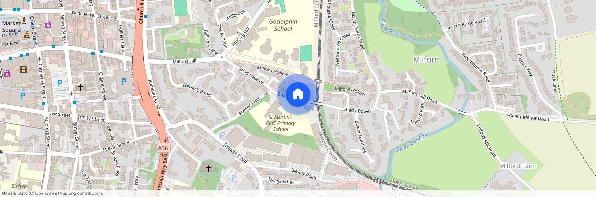 Shady Bower, Salisbury