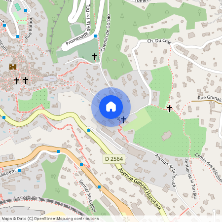 Village-Cros De Caste-Coupiere-Mont Gros, Roquebrune-Cap-Martin