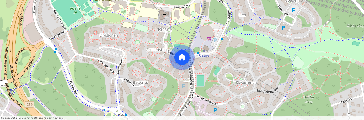 Rissne, Ridvägen 41