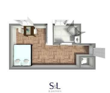 Pronájem bytu 1+kk 28 m² - Photo 3