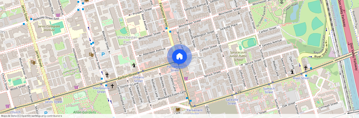 195 Carlton Street #Unit #1, Toronto, Cabbagetown-South St. James Town