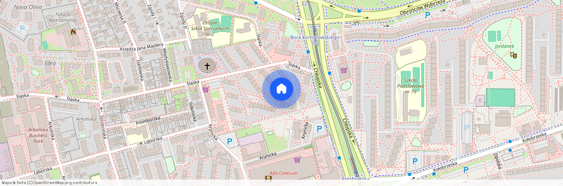 ul. Śląska, Przymorze Małe, Gdańsk, pomorskie