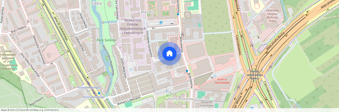 ul. Stanisława Kierbedzia, Sielce, Mokotów, Warszawa, mazowieckie