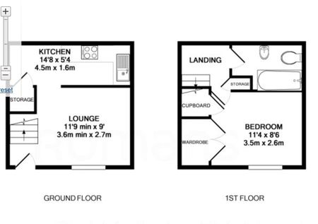 1 Bed Terraced House, Granby Court, RG1 - Photo 3