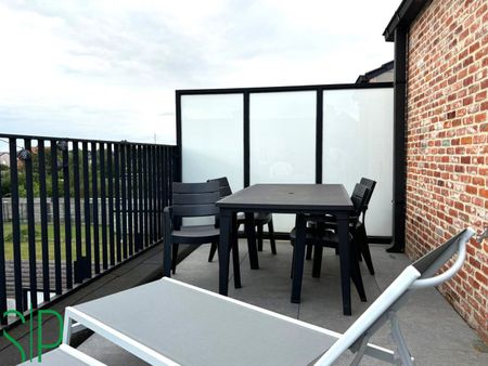 Modern dakappartement met ruim terras en autostaanplaats te Mol-Ezaart. - Foto 2