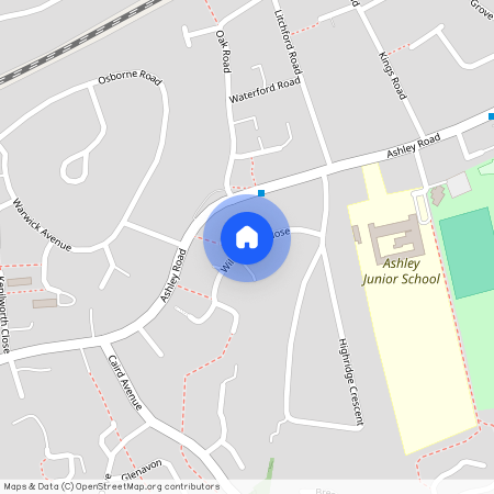 Willowdene Close, New Milton, Hampshire, BH25