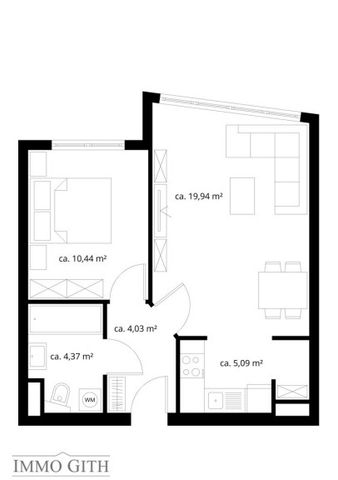 PROVISIONSFREIE 2-ZIMMER-WOHNUNG IN RUHIGER LAGE NAHE MARIAHILFER STRASSE ZU MIETEN! - Photo 3