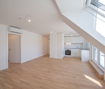 ++NEU++ fantastischer 2-Zimmer Dachgeschoss-ERSTBEZUG mit BALKON! P... - Photo 1