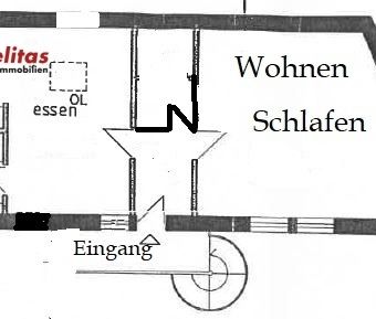 große 1,5 Zi-Wohnung im 1.OG in zentraler und ruhiger Lage von Rastatt - Photo 1