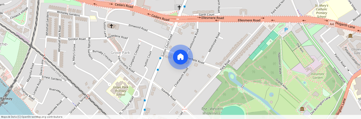 Chesterfield Road, Chiswick, London