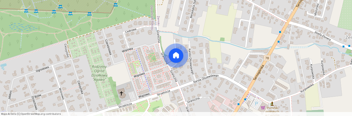 ul. Graniczna, Obrońców Pokoju, Gliwice, śląskie