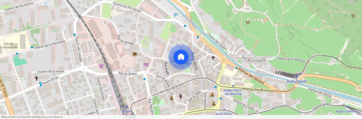 1860, Aigle, Rue Du Molage, 20