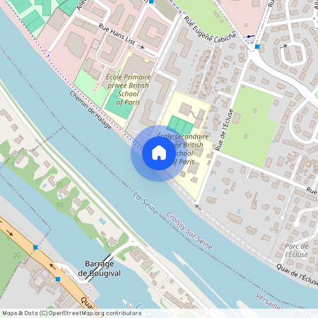 CROISSY SUR SEINE - ECOLE ANGLAISE