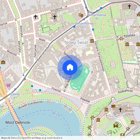 Śródmieście, Stare Miasto, ul. pl. Na Groblach 5, Kraków