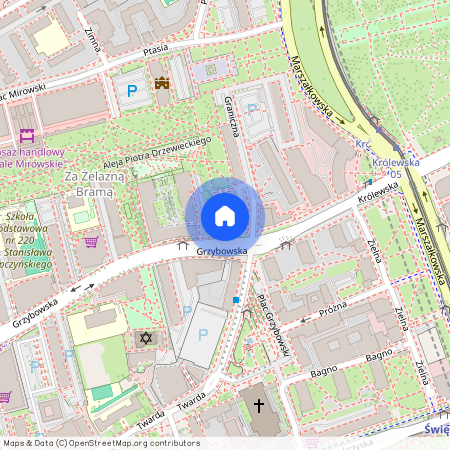 Warszawa, Śródmieście, Warszawa, Śródmieście, Grzybowska