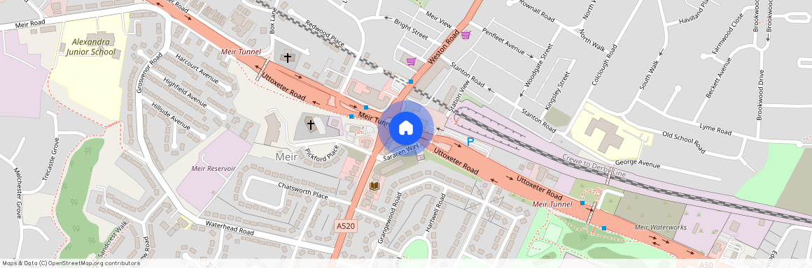 Uttoxeter Road, Stoke-On-Trent, ST3