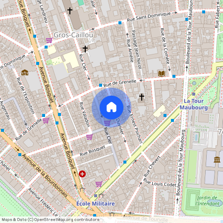 14 Rue Duvivier, 75007 Paris, France