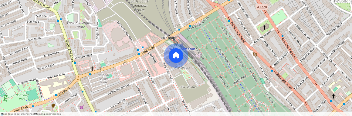 Bolander Grove, Lillie Square Earls Court, London, SW6