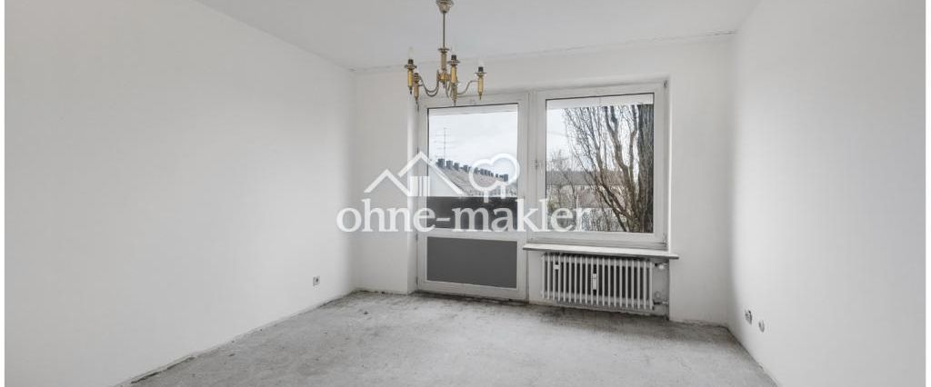 Komplett möblierte und sanierte 1-Zimmer Wohnung im 4. OG mit Aufzug in München-Moosach - Foto 1