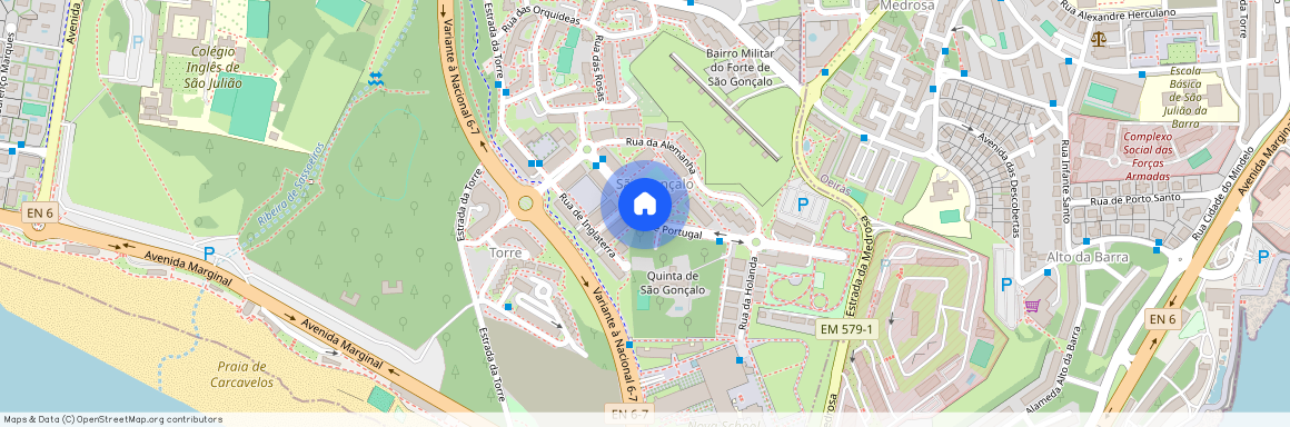 Urbanização Quinta de São Gonçalo, Carcavelos e Parede, Cascais, Distrito de Lisboa