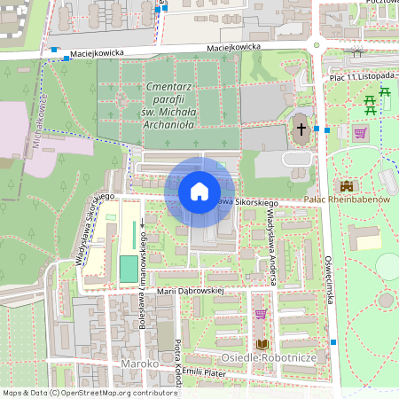 ul. gen. Władysława Sikorskiego, Michałkowice, Siemianowice Śląskie, śląskie