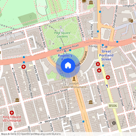 Park Crescent, London W1B