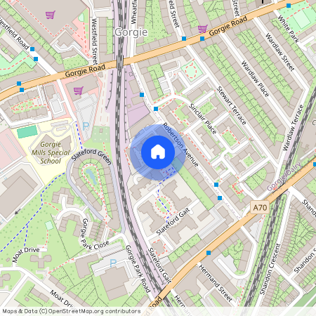 Robertson Gait Flat 25, EH11, Slateford Edinburgh, Slateford	
	Edinburgh