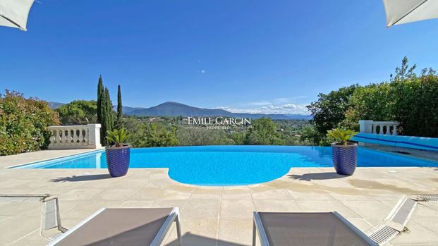 A louer, Valbonne, maison avec vue panoramique - Photo 1