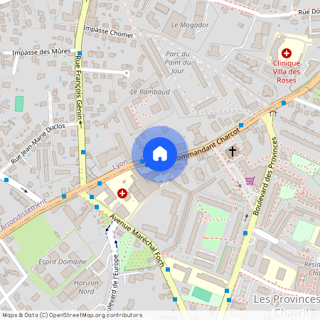 Rue Commandant Charcot, Francja, Lyon