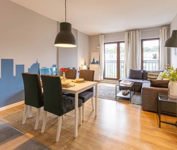 Jasne, miejskie 2 pokoje z zielonym patio 46 m² - Photo 3