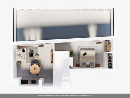 location Appartement T2 DE 42.9m² À MARSEILLE - Photo 5