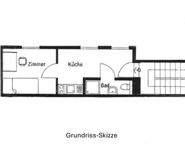 Appartement, 1 Zimmer, Ohligs, Nähe HBF. - Foto 2