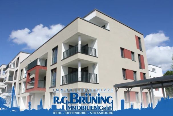 Moderne 3-Zimmerwohnung in Kehl am Wasserturm - Foto 1